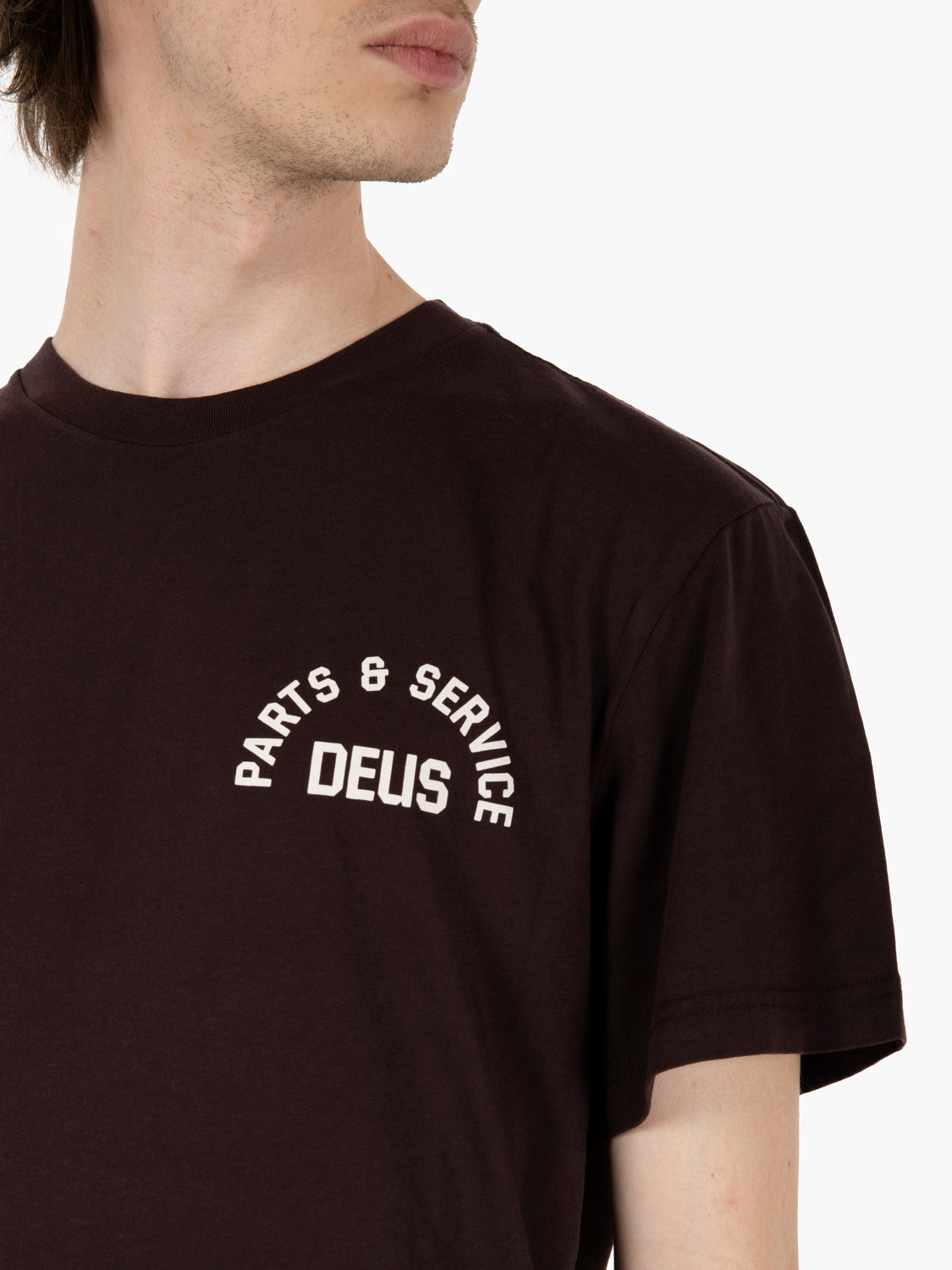Troop tee choc plum