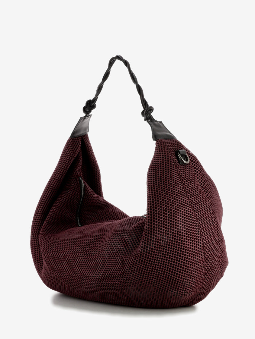 Borsa a spalla Mia burgundy