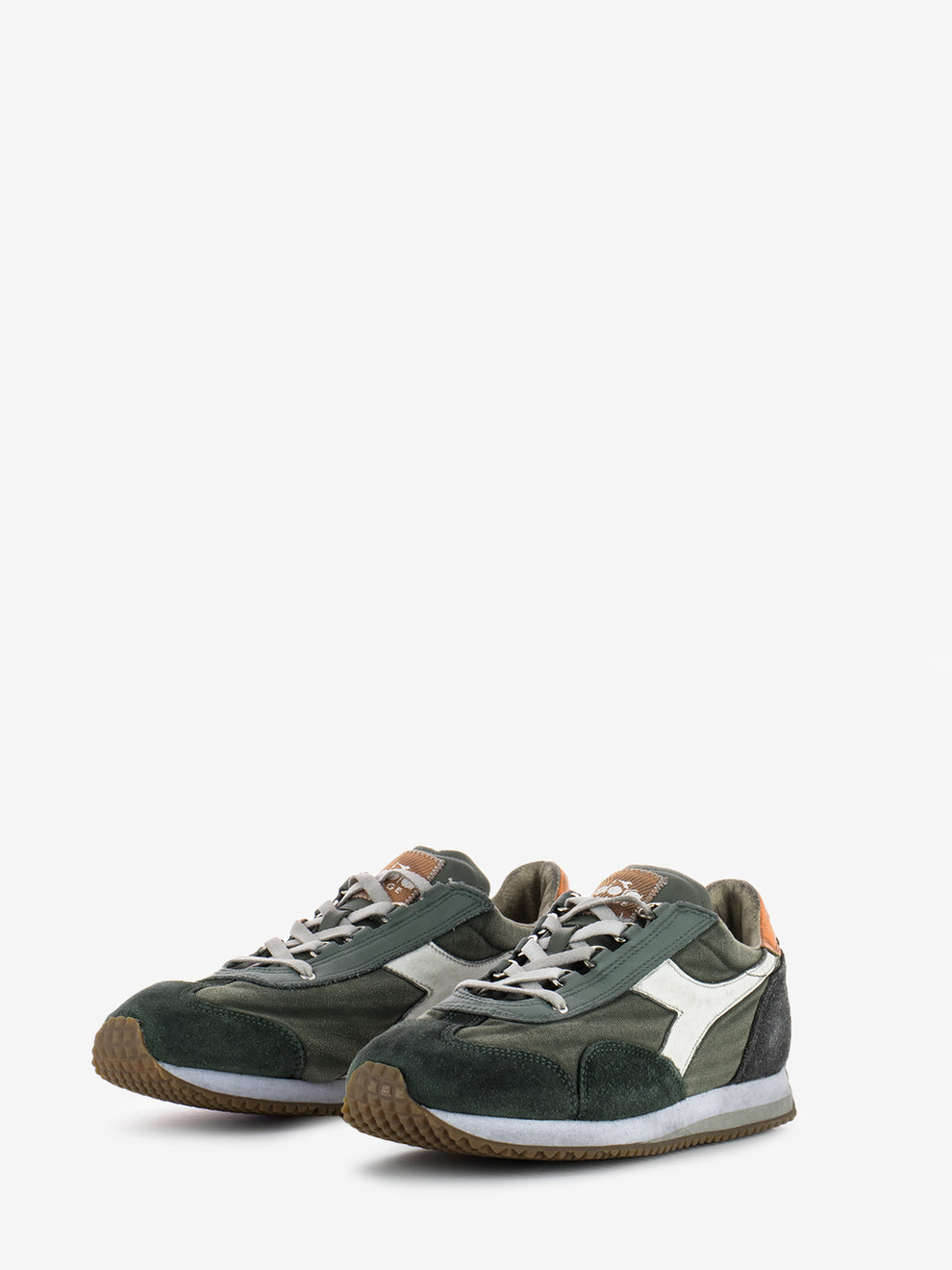 Diadora Heritage Equipe H dirty stone wash evo green thyme STIMM