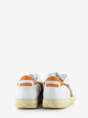 DIADORA HERITAGE - Mi Basket low used white / caramel