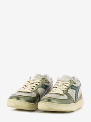 DIADORA HERITAGE - MI Basket Row Cut Metal pigskin used beige / oyster