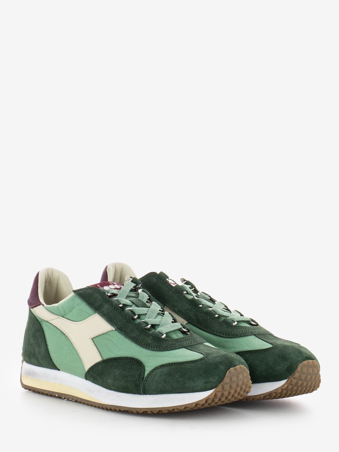 Equipe canvas shale green sneakers