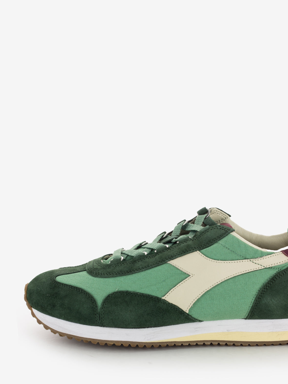Equipe canvas shale green sneakers
