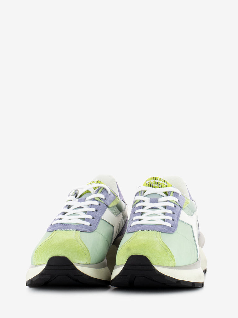 DIADORA HERITAGE - Sneakers Mercury elite faded verde / viola