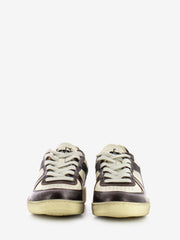 DIADORA HERITAGE - Sneakers MI basket low metallic dirty beige