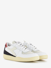 DIADORA HERITAGE - Sneakers MI Basket Low Punched Italia bianco