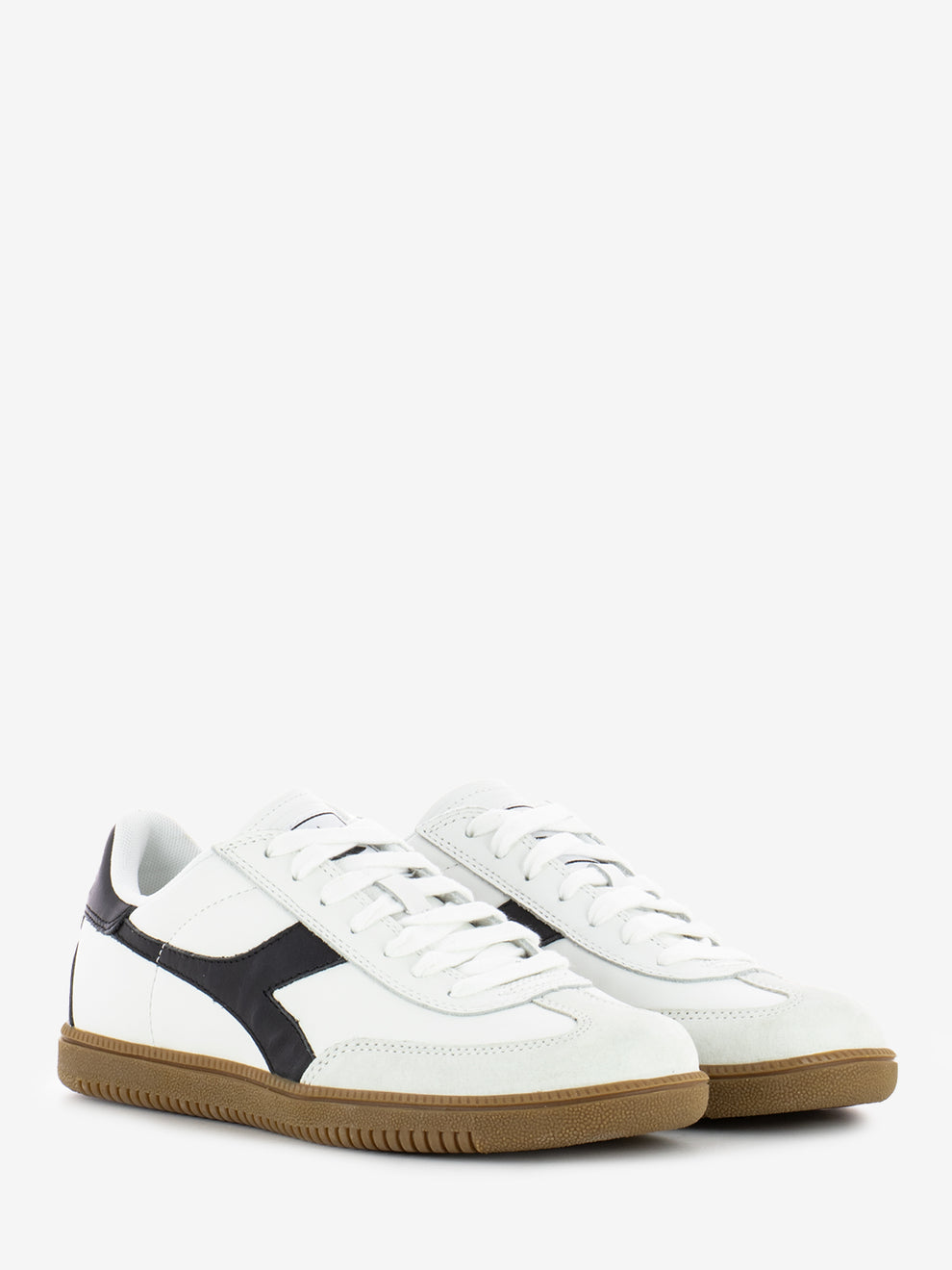 White/Black Trainer Sneaker