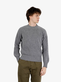 Maglione girocollo costa inglese grey melange