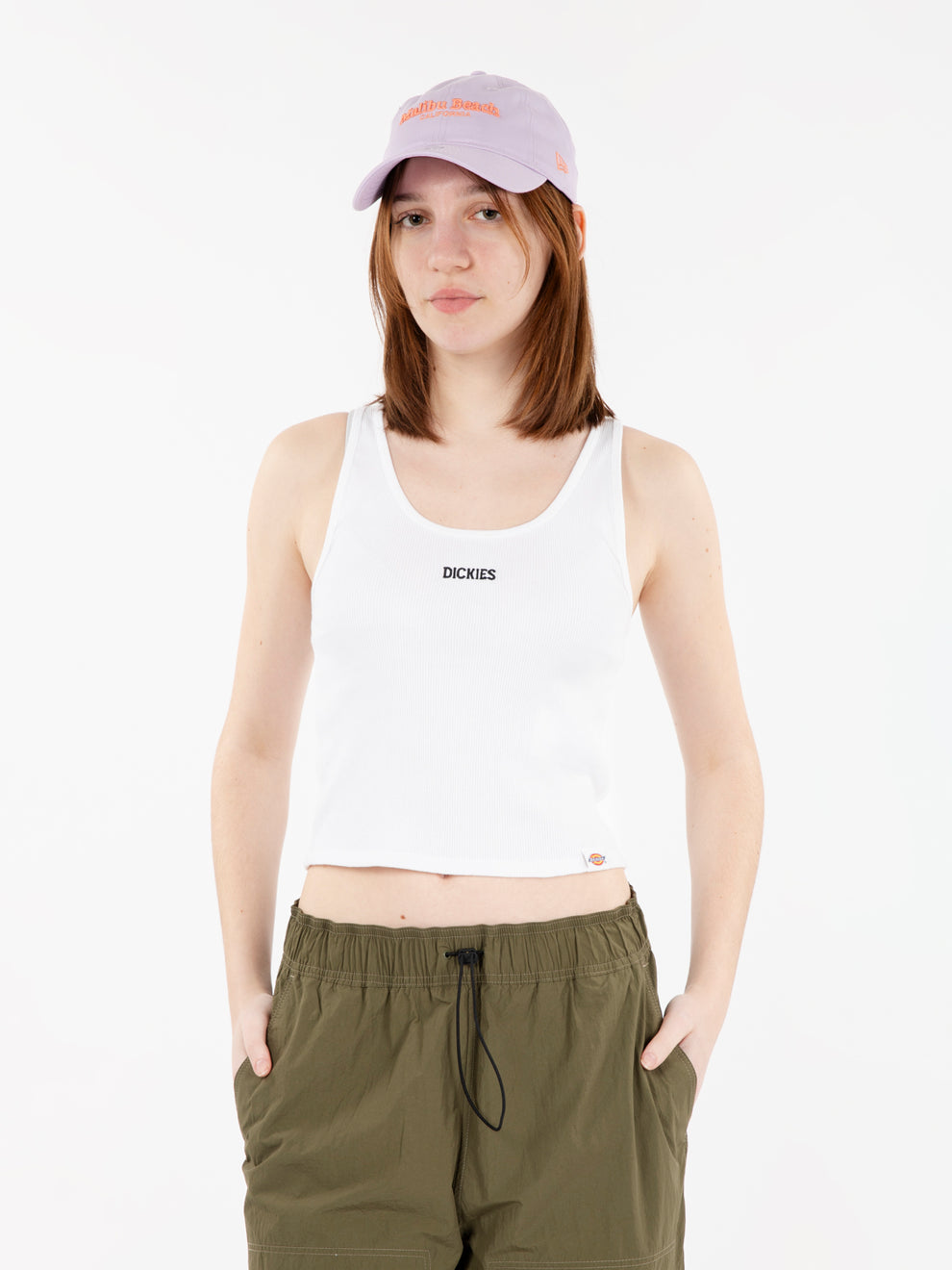 Yorktown vest W white tank top