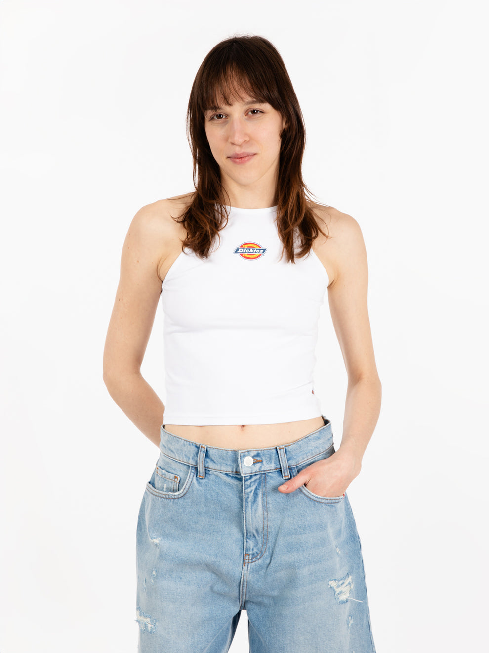 Chain Lake Top W white