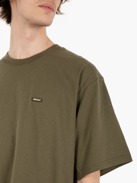 Clancy heavyweight tee military green