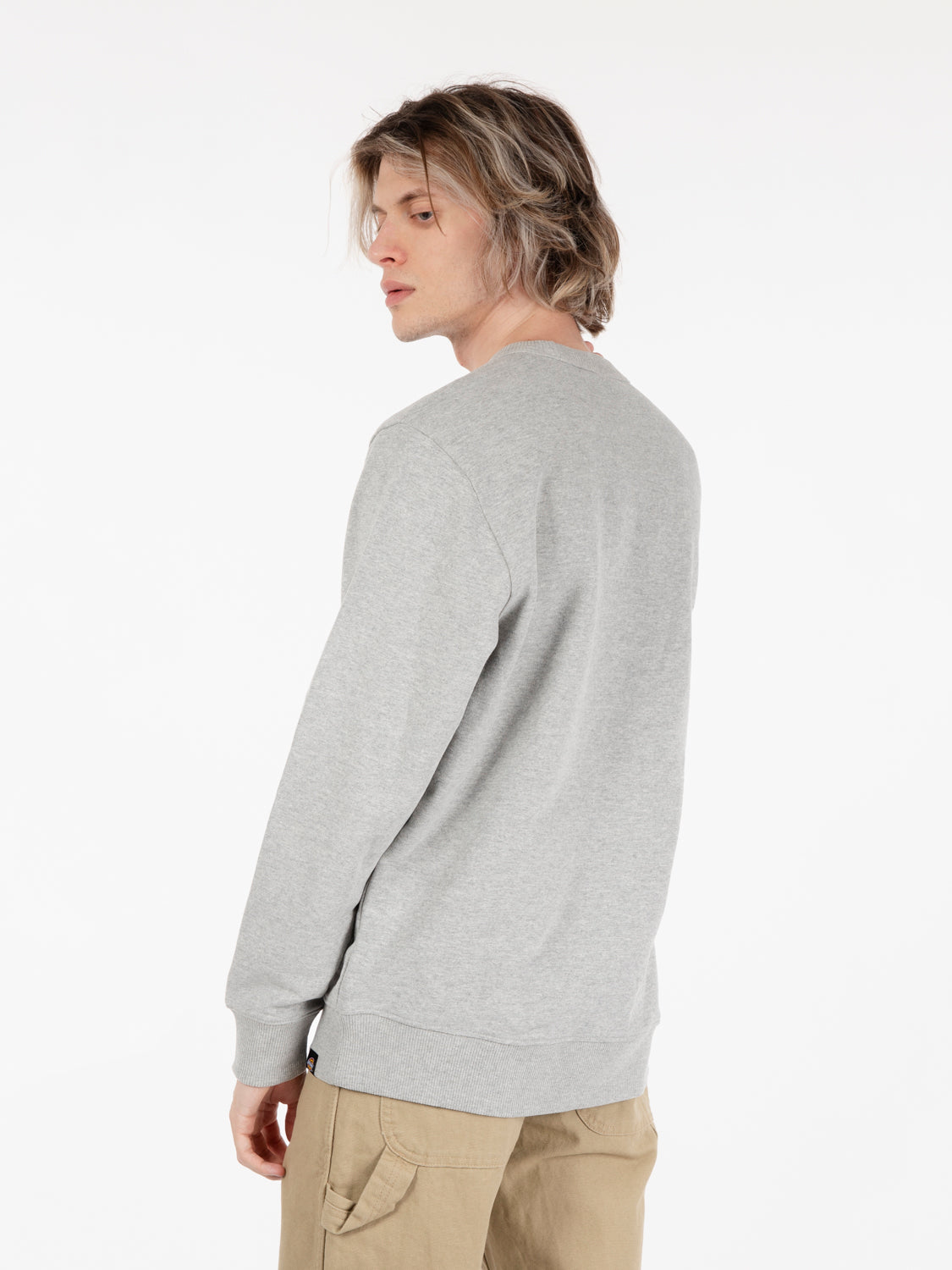 Aitikin crewneck sweatshirt grey / dark forest
