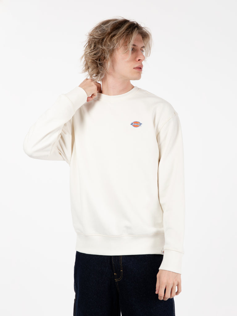 DICKIES - Felpa Millersburg bianco ecrù