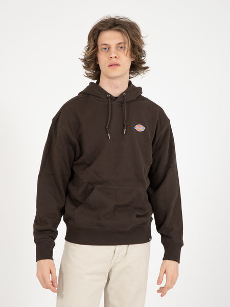 Felpa Millersburg hoodie dark brown
