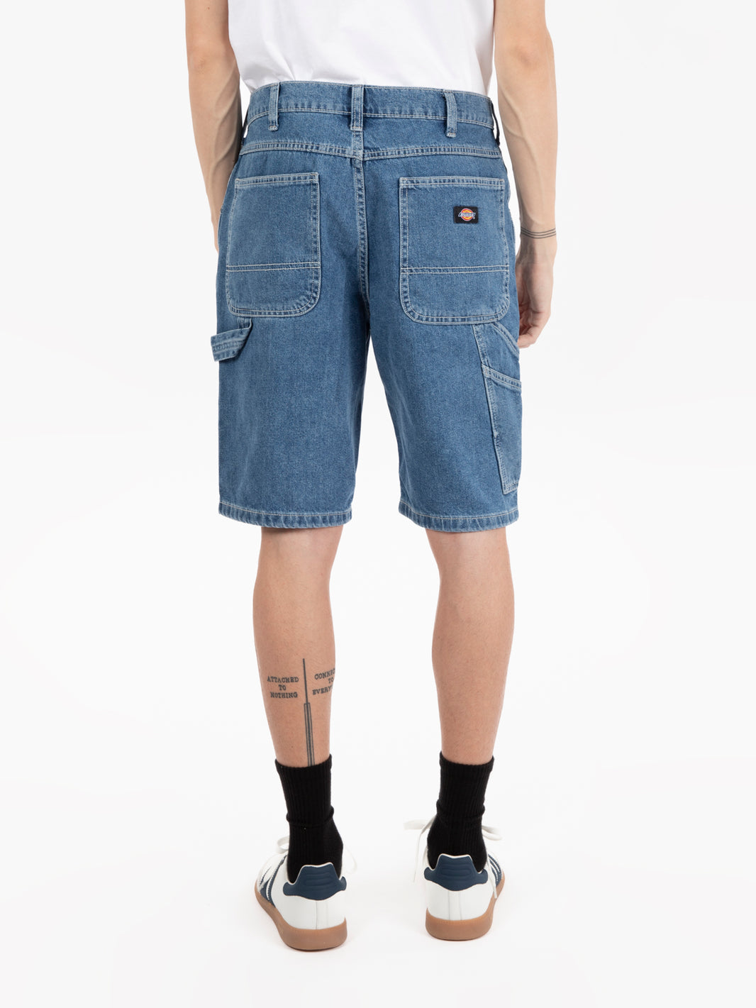 Garyville denim short classic blue