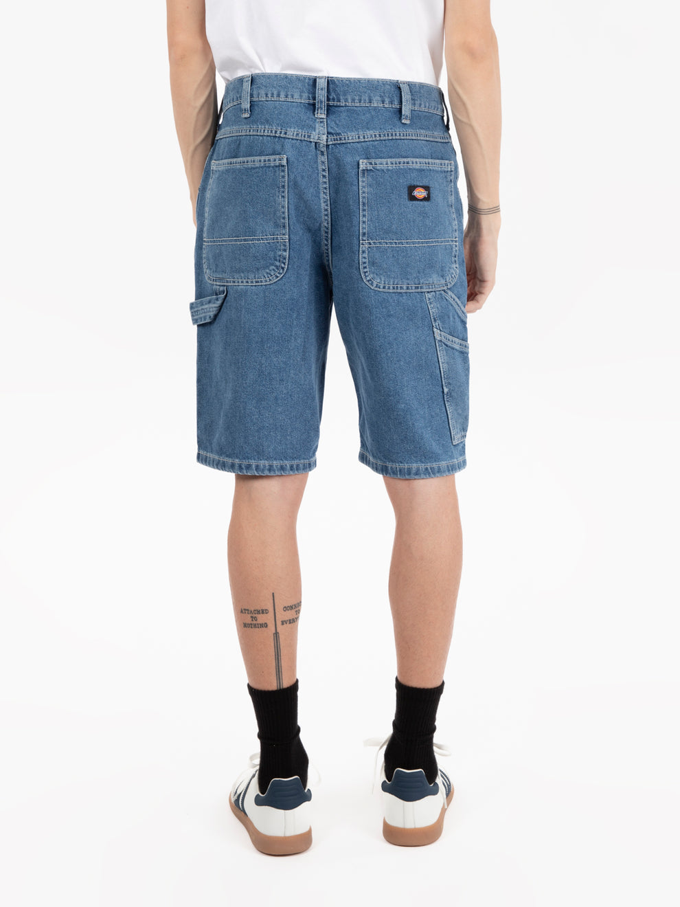Garyville denim short classic blue
