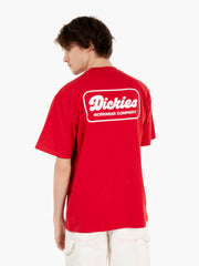 DICKIES - Lewinstown SS tee english red