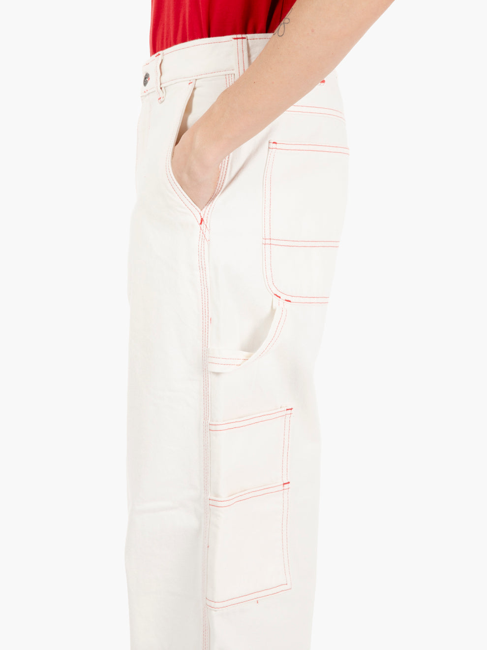 Loose denim painter egret