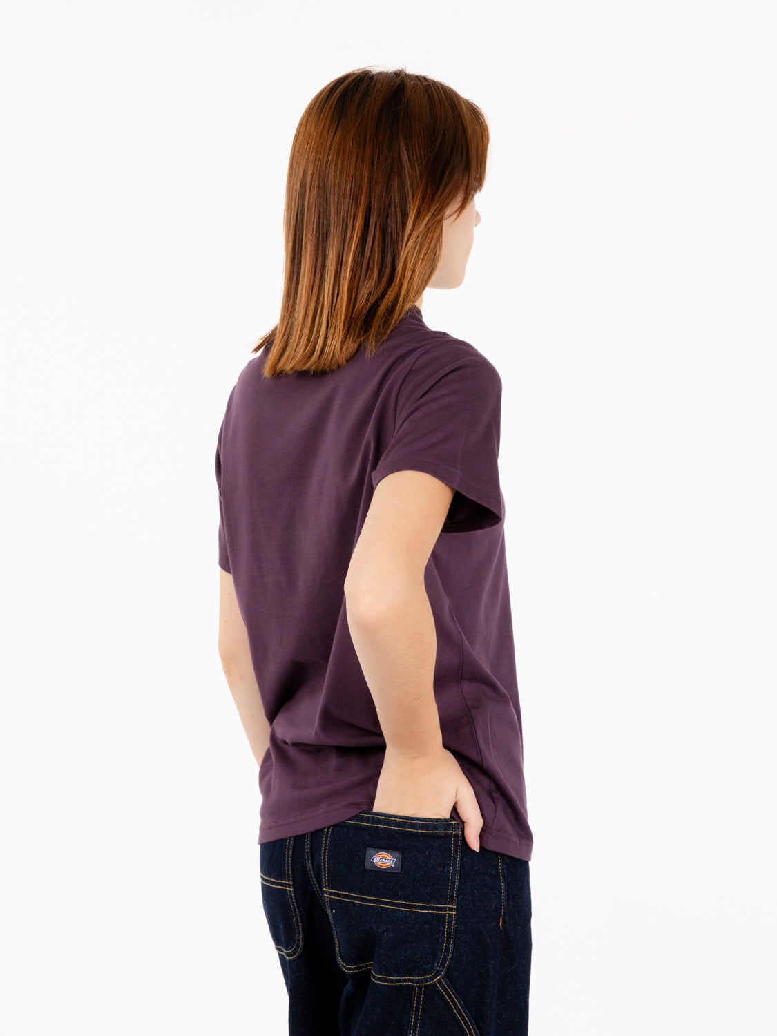 Mapleton ss tee plum perfect
