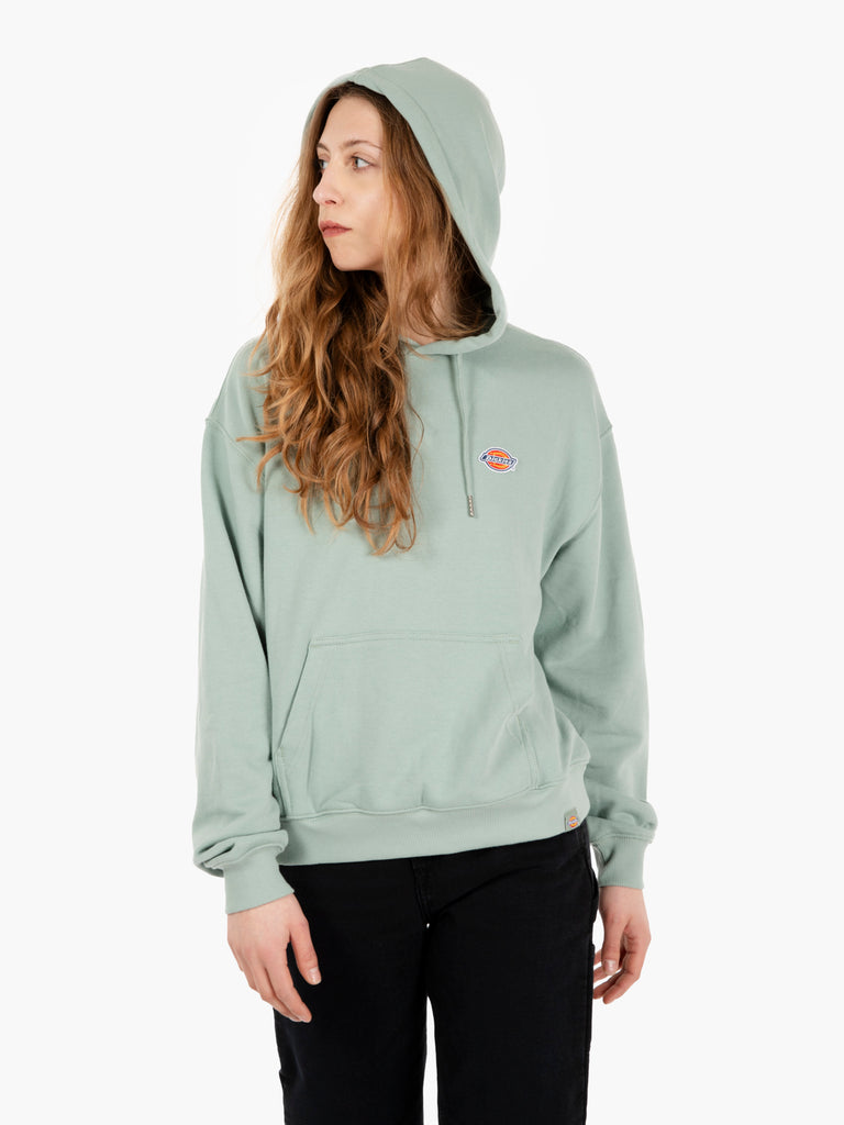 DICKIES - Millersburg hoodie W iceberg green