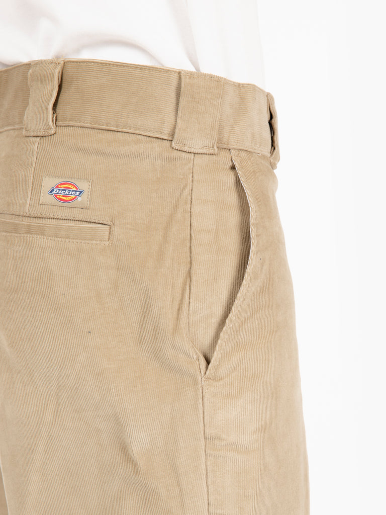 DICKIES - Pantaloni 874 corduroy khaki