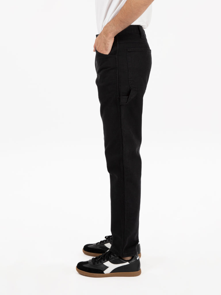 DICKIES - Pantaloni Duck Carpenter stone neri