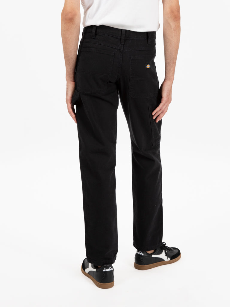 DICKIES - Pantaloni Duck Carpenter stone neri