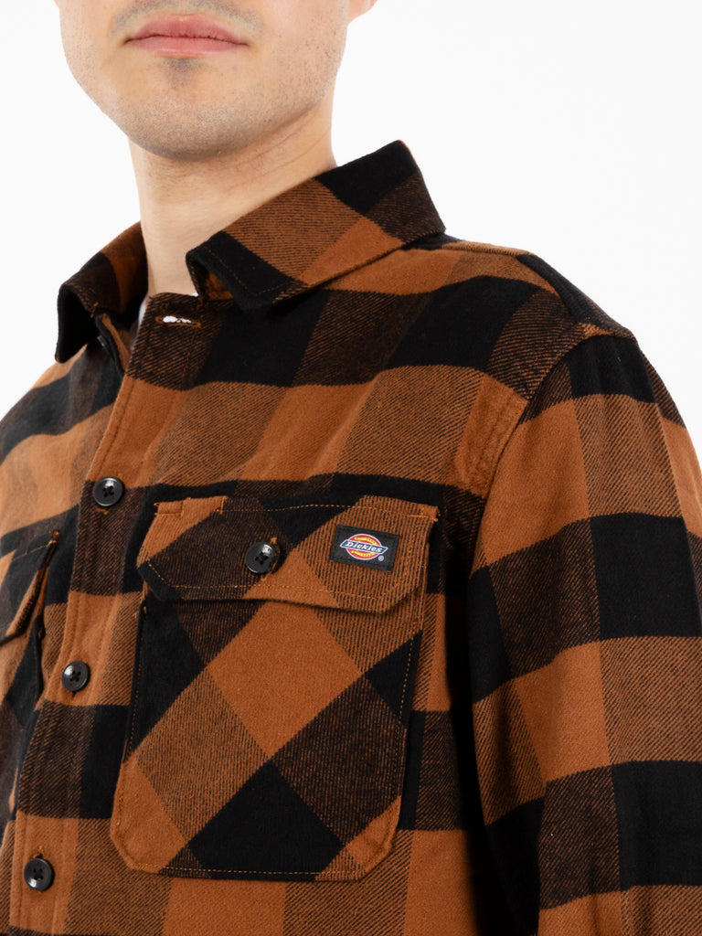 DICKIES - Sacramento shirt toffee