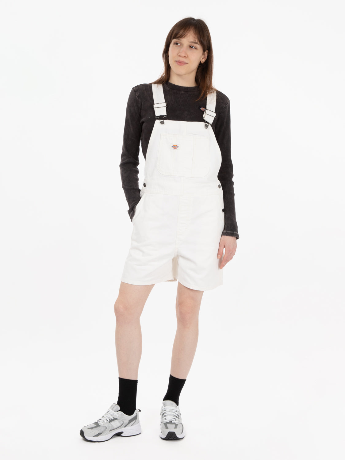 Duck Canvas White Shorts 