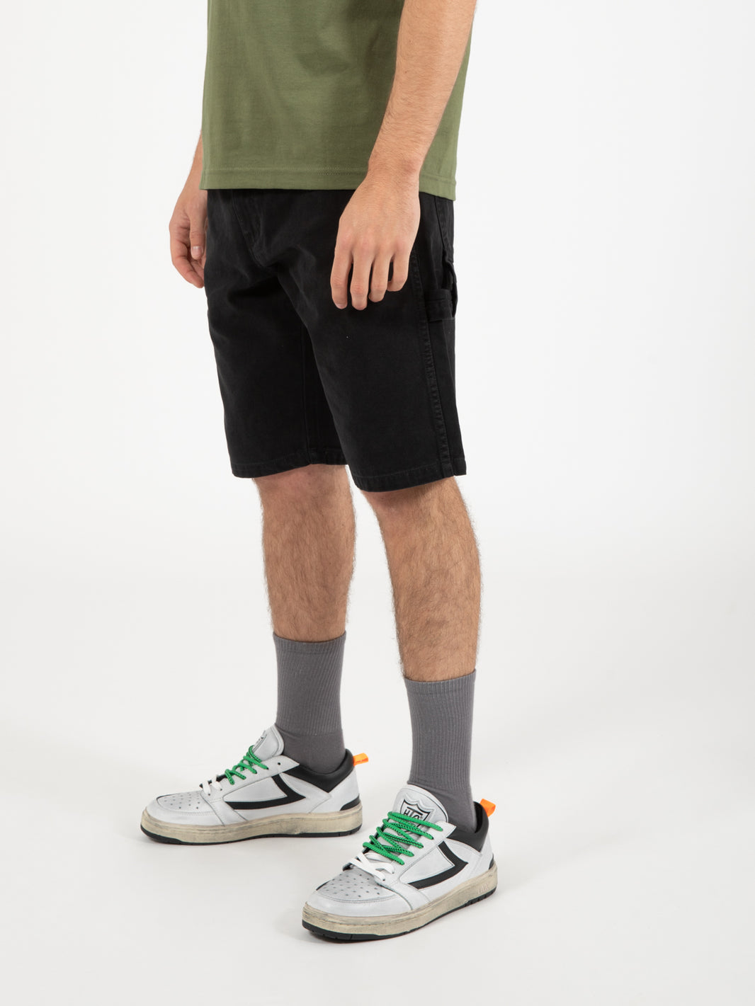Short duck canvas black