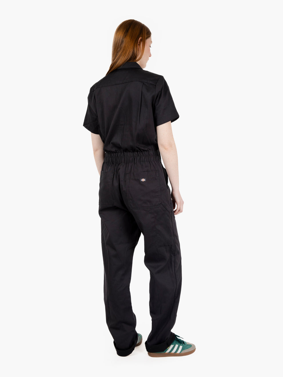 Short sleeve coverall black