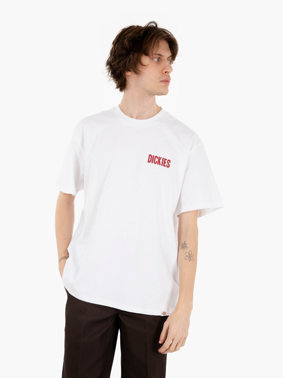 Slacks Rally SS tee white