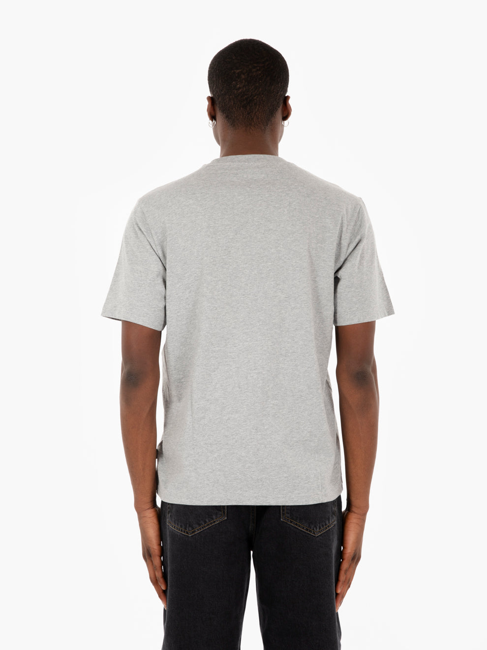 Ss Mapleton tee grey melange