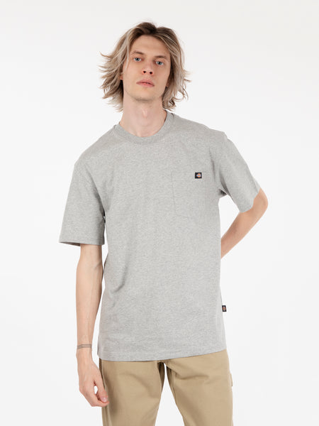T-shirt Luray pocket grey melange