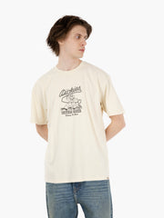 DICKIES - T-shirt Rope center logo whitecap gray