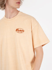 DICKIES - T-shirt Rustburg ricamo apricot