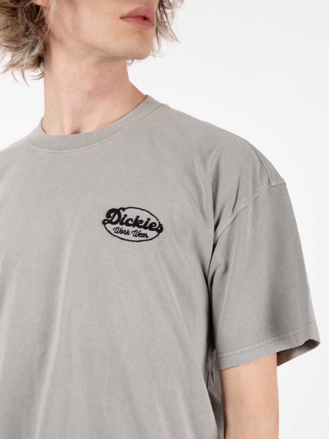 T-shirt Rustburg ricamo carbon
