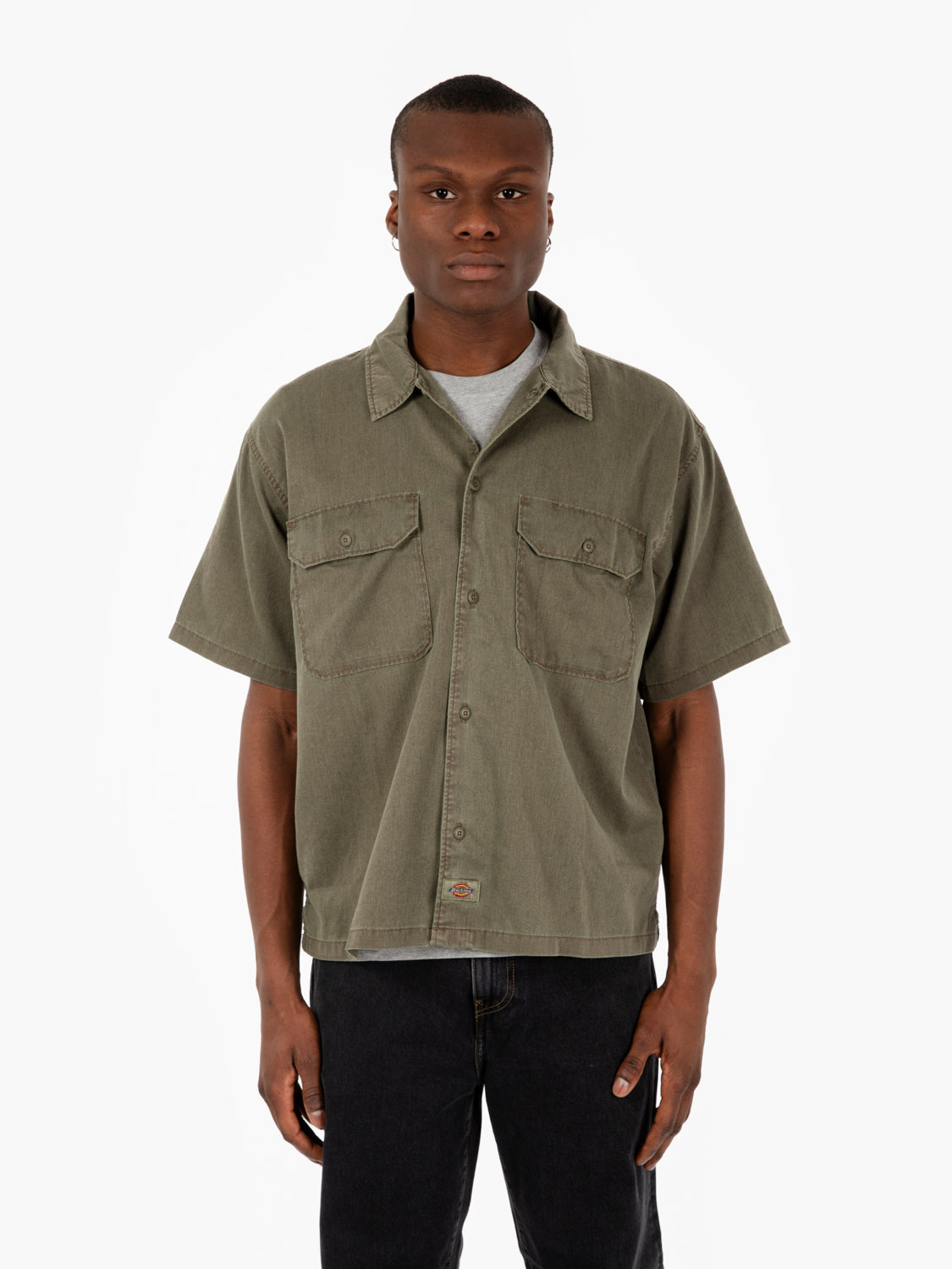 Unionville work shirt SS military green