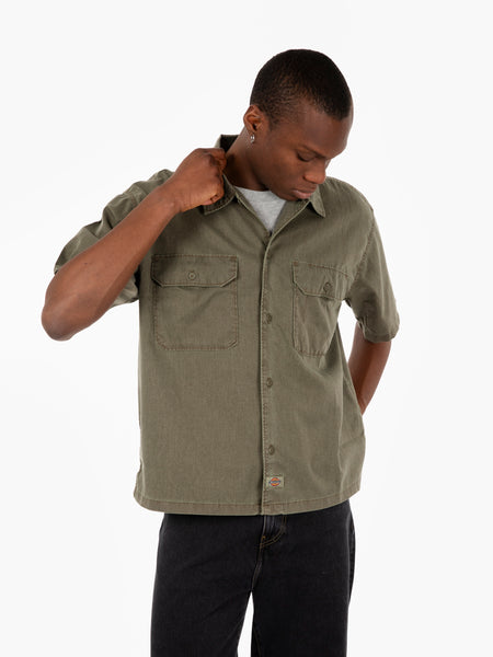 Unionville work shirt SS military green