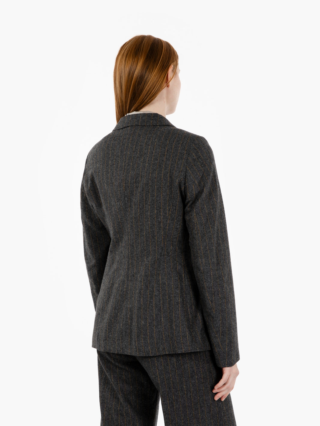 Vorado grey/yellow pinstriped blazer