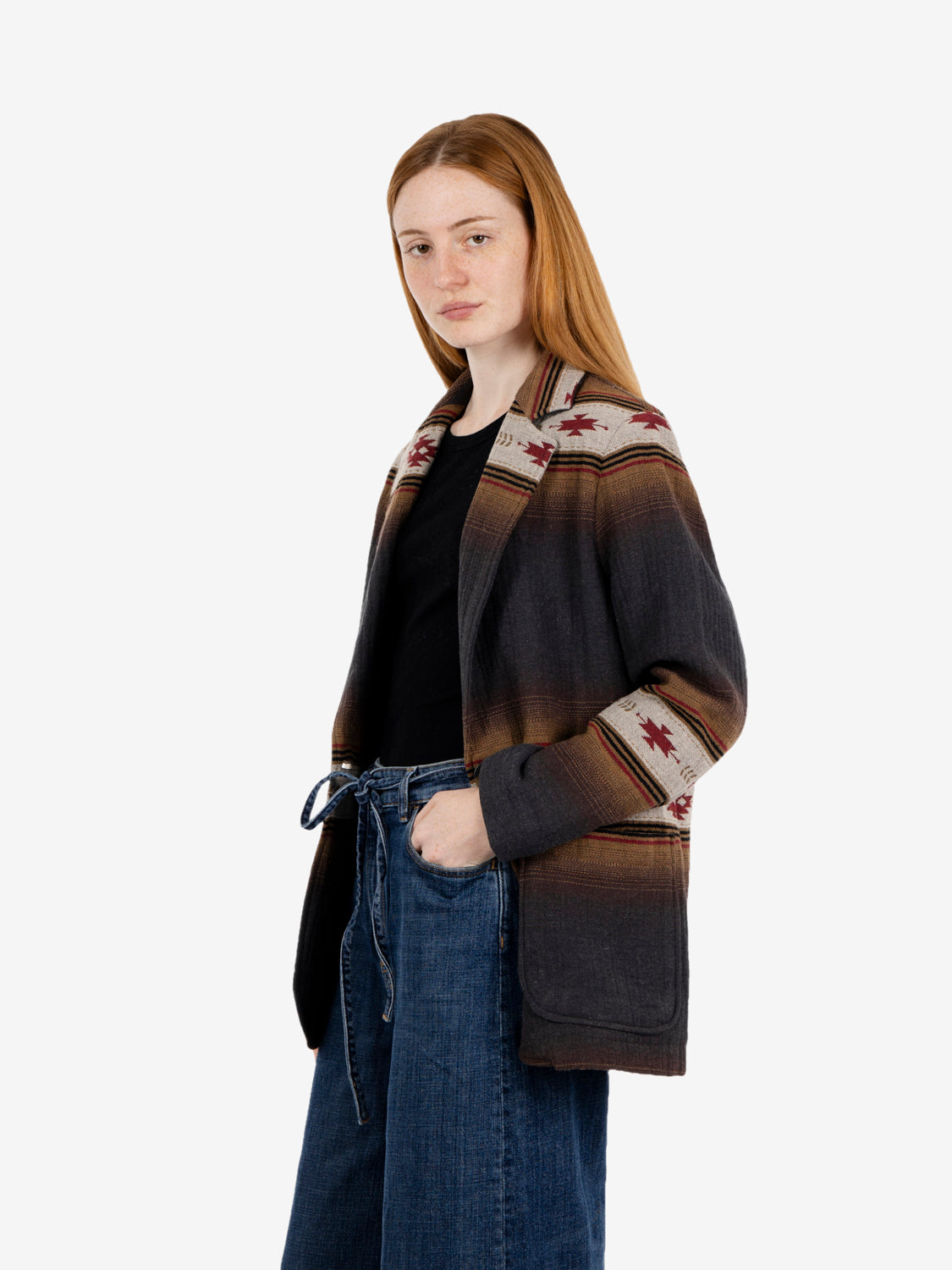 Anthracite Navajo Twisted Blazer