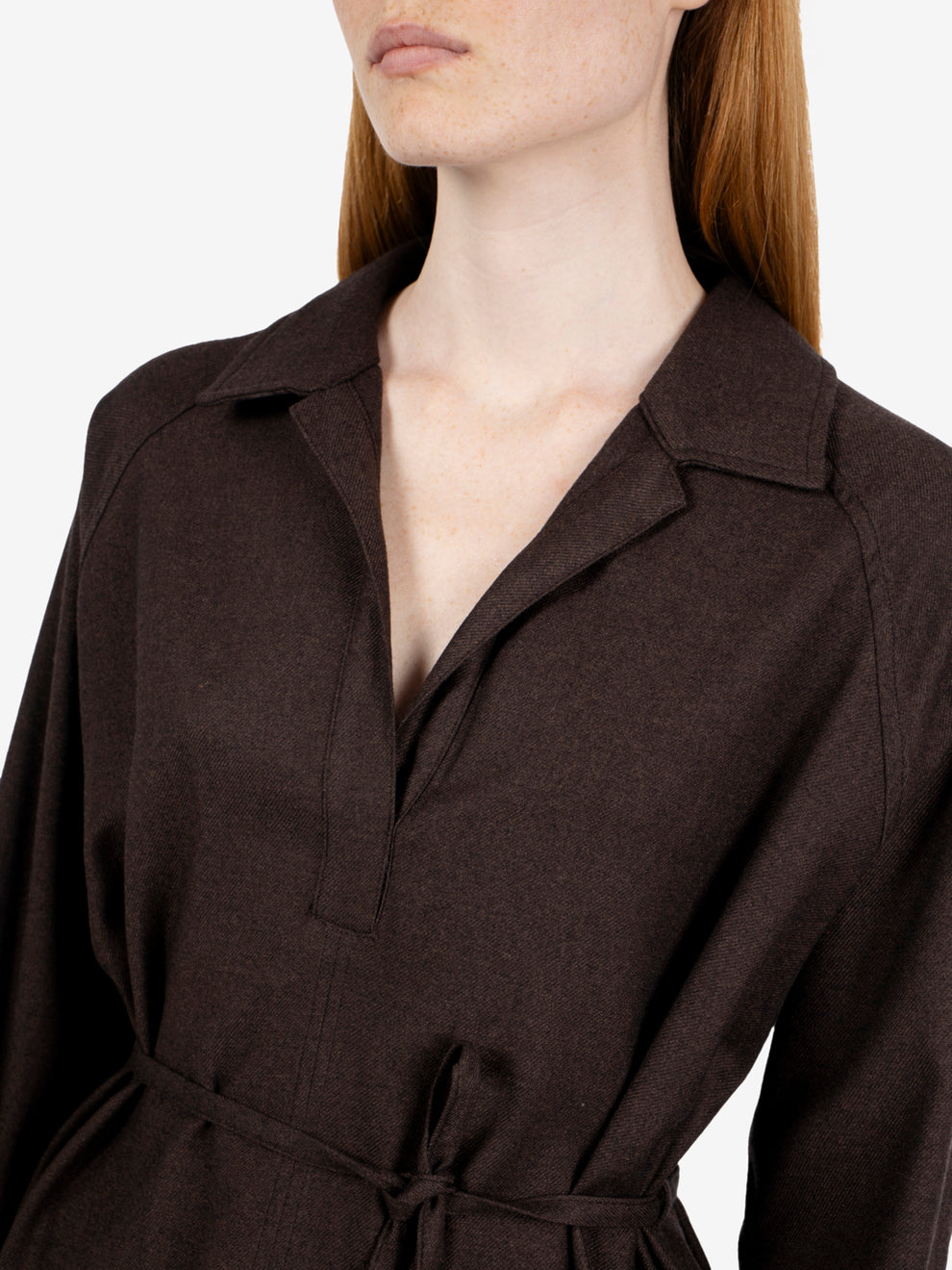 Camicia Takira marrone