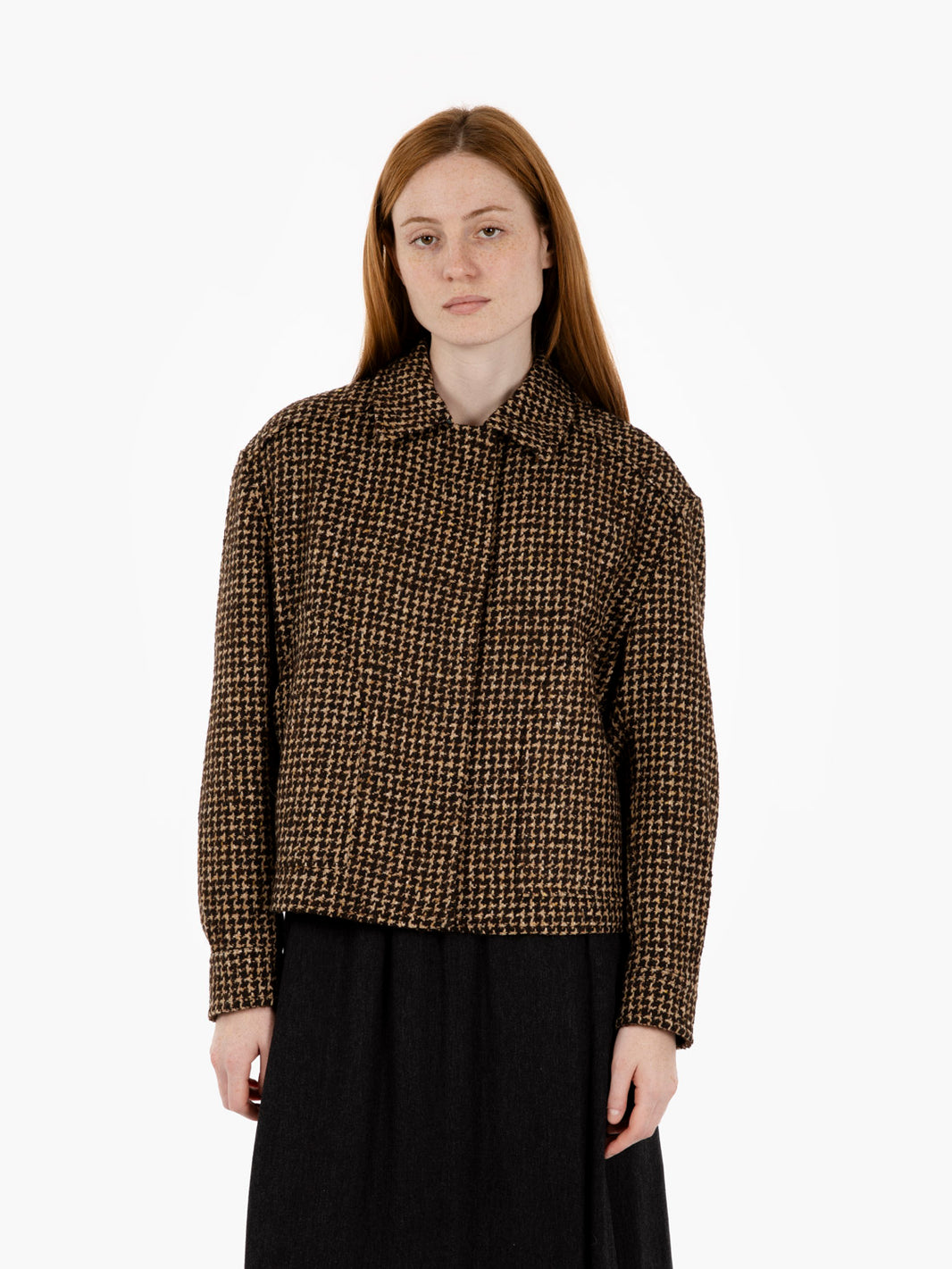 Children's bomber jacket camel / choco