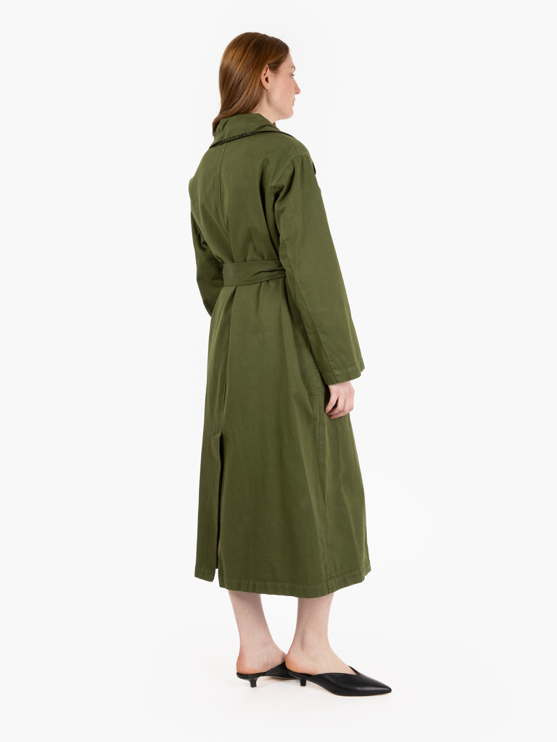 Trench Malco kaki green
