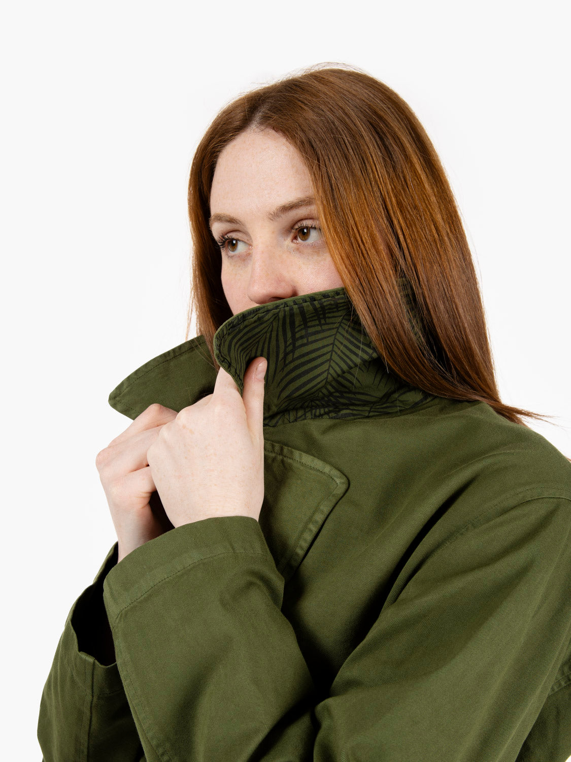 Trench Malco kaki green