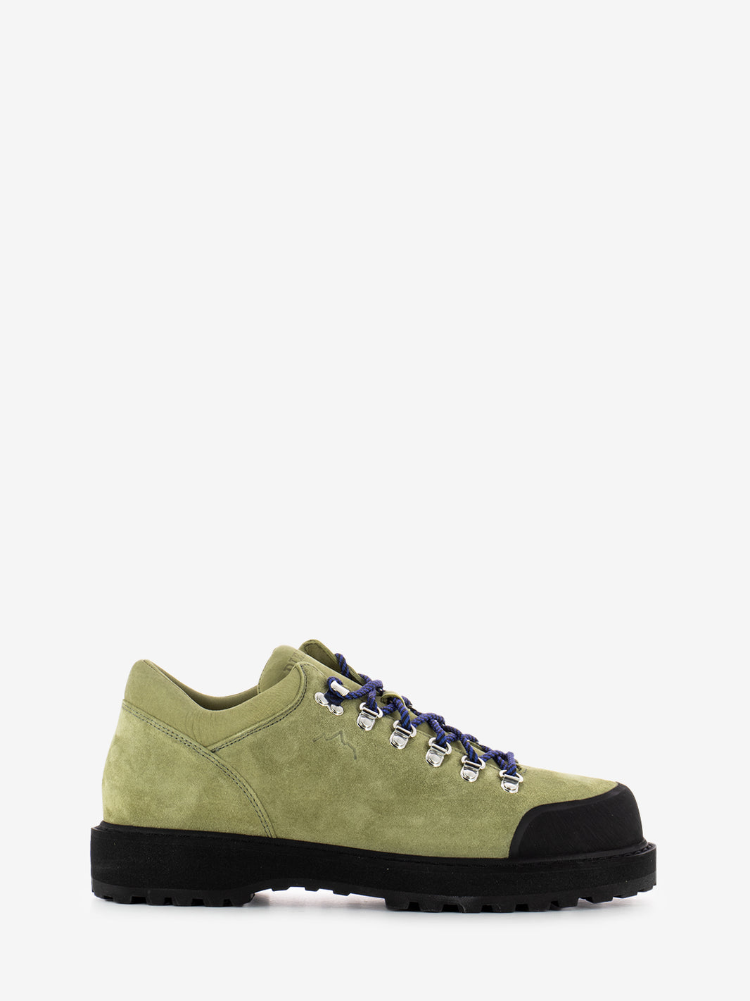 Cornaro green moss suede