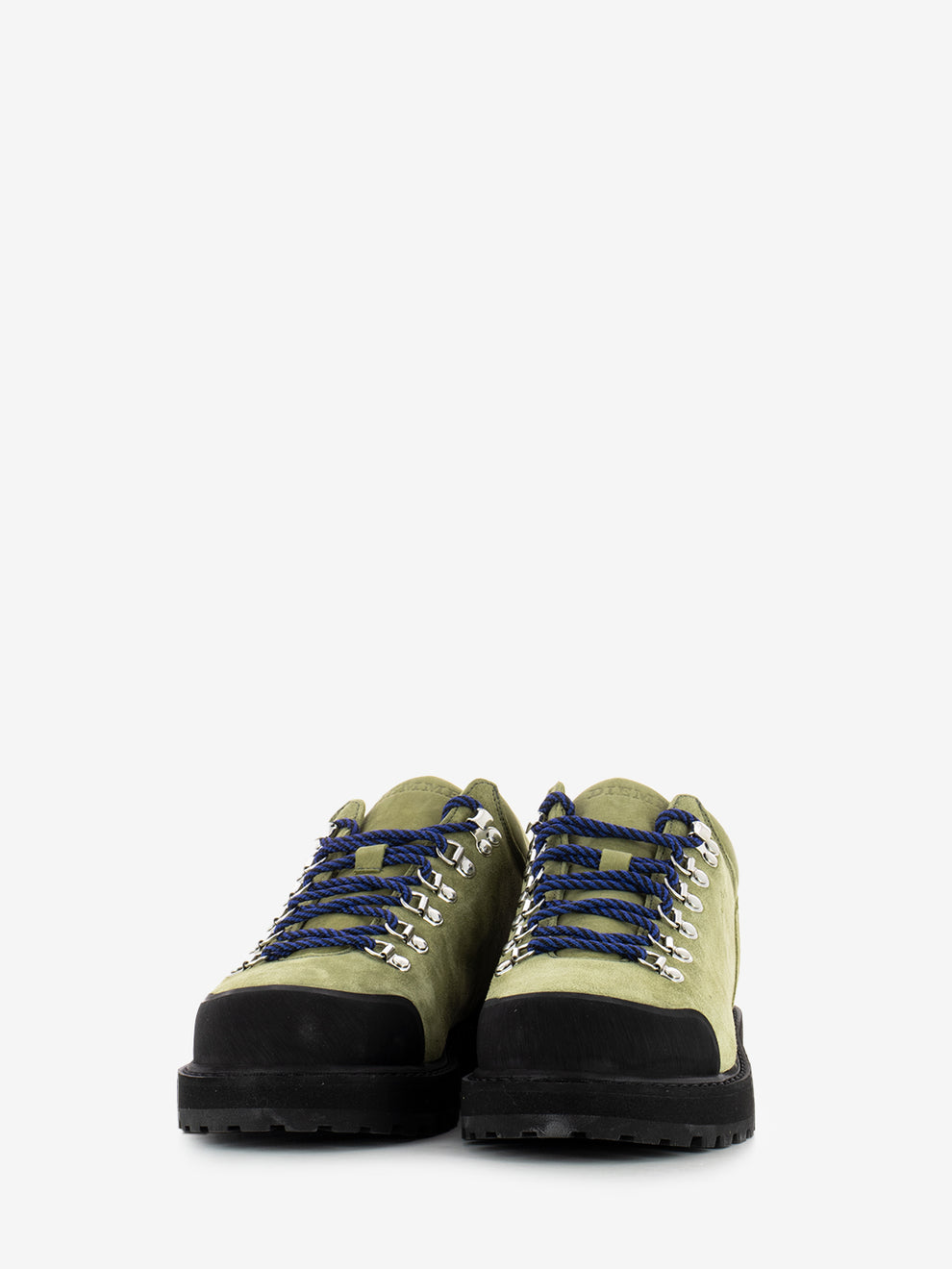 Cornaro green moss suede