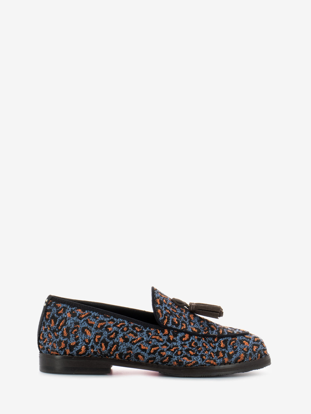 Arcilia moccasins light blue / orange