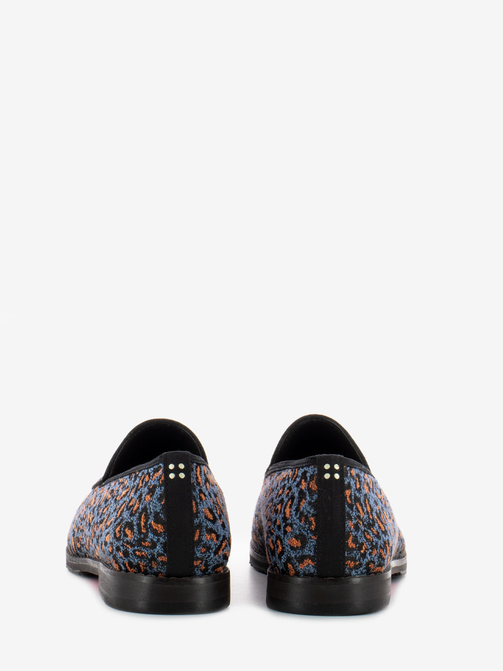 Arcilia moccasins light blue / orange