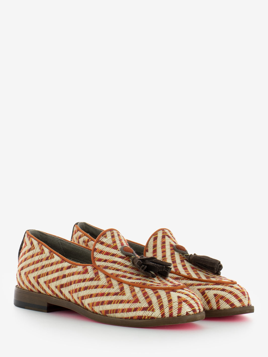 Lagosta Moccasins Orange / Beige